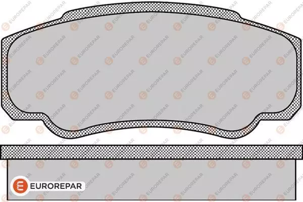1617281780 EUROREPAR Тормозные колодки