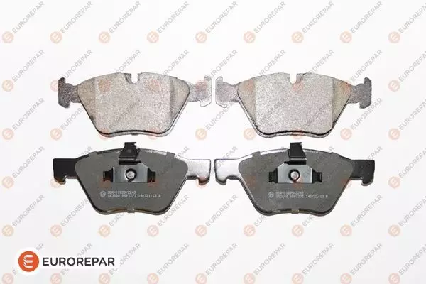 Колодки тормозные дисковые EUROREPAR 1617284280