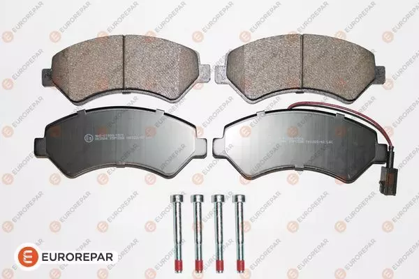 Колодки тормозные дисковые EUROREPAR 1617284580