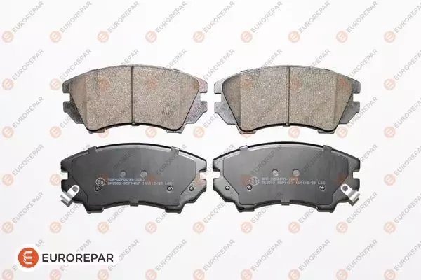 Комплект тормозных колодок дискового тормоза EUROREPAR 1617287680