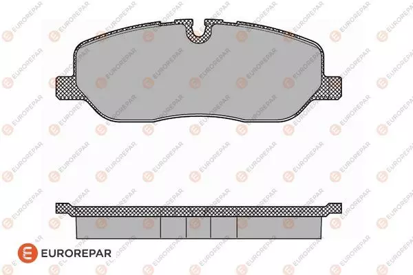 1619792480 EUROREPAR Колодки тормозные дисковые
