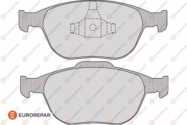 Тормозные колодки EUROREPAR 1619792580
