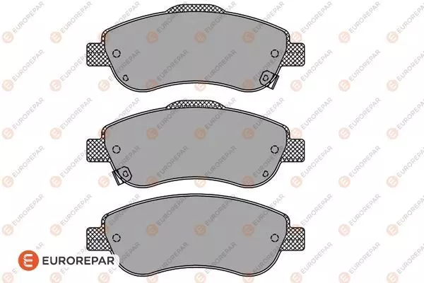 Тормозные колодки EUROREPAR 1619792680