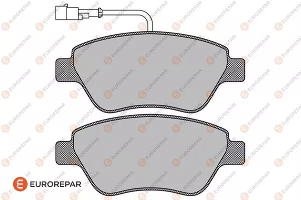 Тормозные колодки EUROREPAR 1623054280