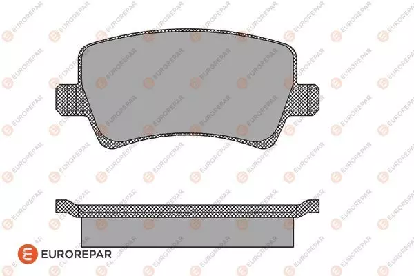 Тормозные колодки EUROREPAR 1623062980