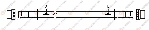 Тормозной шланг EUROREPAR 1623259380