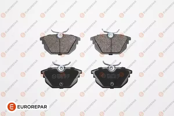 Колодки тормозные дисковые EUROREPAR 1639371780