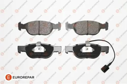 Колодки тормозные дисковые fiat brava (182 ) 1.2 16v 80 1995 front 151 x 52 x 18 EUROREPAR 1639372680