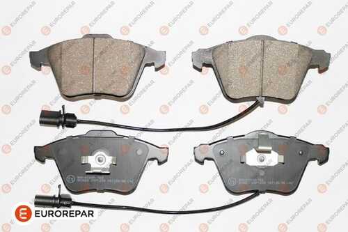 1639374580 EUROREPAR Колодки тормозные дисковые AUDI A4 (8E2, B6) 1.6 00>, front