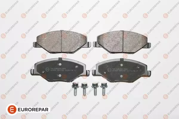Колодки тормозные дисковые EUROREPAR 1639378680