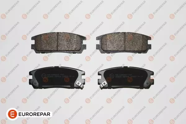 Колодки тормозные дисковые EUROREPAR 1639961180