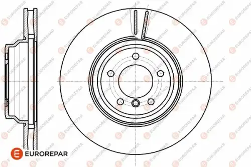Диск тормозной bmw 3 e90/e91 04 front d348 x 30 EUROREPAR 1642764580