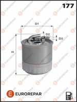 Фильтр топливный mercedes-benz a-class (w169) a 160 cdi (169.006 169.306) 2004 EUROREPAR 1643631180