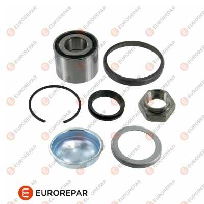 Подшипник ступичный citroen c2/c3 03 peugeot 1007 05 renault logan i nissan note rear 25x52x37 EUROREPAR 1681932180