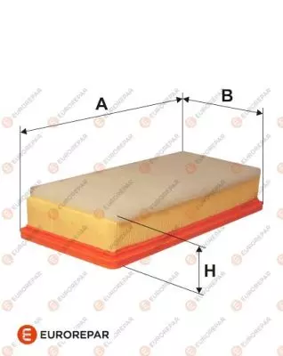 Фильтр воздушный EUROREPAR E147154