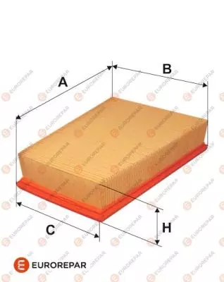 Фильтр воздушный EUROREPAR E147281