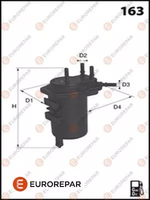 E148087 EUROREPAR Фильтр топливный