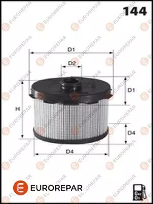 E148119 EUROREPAR Фильтр топливный