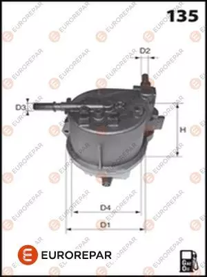 Фильтр топливный EUROREPAR E148123