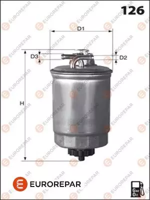 Фильтр топливный EUROREPAR E148161