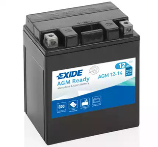 Аккумулятор для мототехники EXIDE AGM12-14