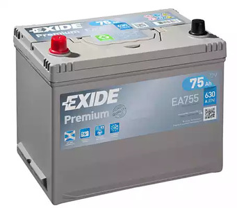 Аккумулятор EXIDE EA755