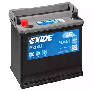 Стартерная аккумуляторная батарея EXIDE EB451