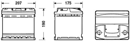 Фото 1 EC440 EXIDE Автомобильный аккумулятор