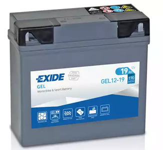 Аккумулятор для мототехники EXIDE GEL12-19