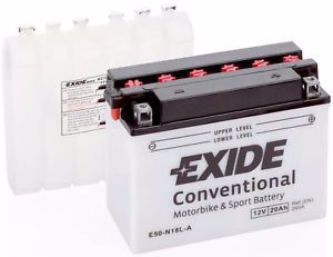 Аккумулятор для мототехники EXIDE E50-N18L-A