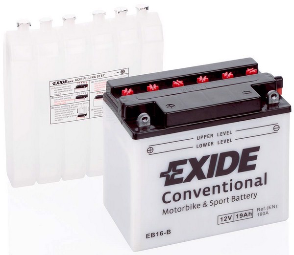Аккумулятор для мототехники EXIDE EB16-B