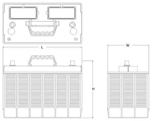 Аккумулятор EXIDE EG110B