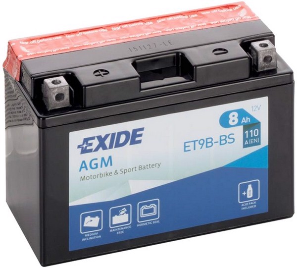 ET9B-BS EXIDE Аккумулятор