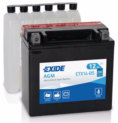 ETX14-BS EXIDE Аккумулятор