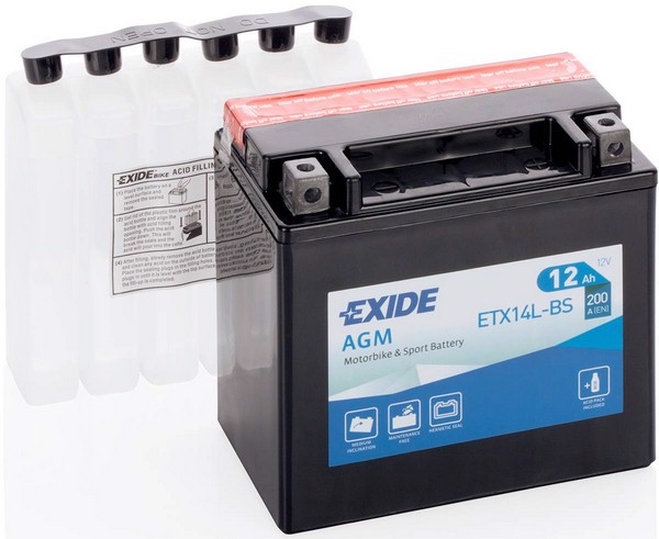 ETX14L-BS EXIDE Аккумулятор