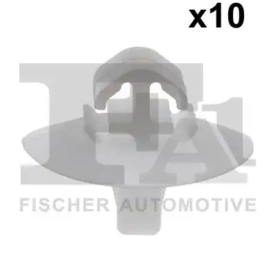 Клипса пластмассовая обшивка двери (черная/белая) fiat FA1 33-40005.10