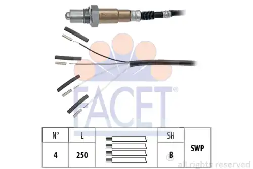 Лямбда-зонд FACET 10.8240