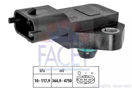 Датчик давления воздуха FACET 10.3189