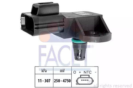 Датчик давления воздуха FACET 10.3205