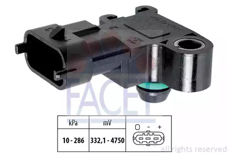 Датчик давления воздуха FACET 10.3234