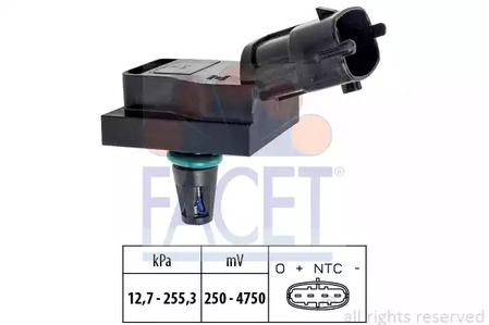 Датчик давления воздуха FACET 10.3246