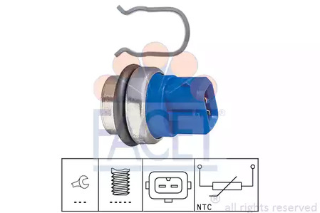 7.3101 FACET Датчик температуры охлаждающей жидкости