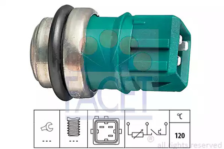 Датчик температуры охлаждающей жидкости FACET 7.3550