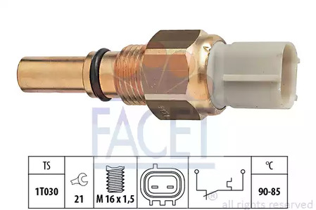 Датчик включения вентилятора FACET 7.5151