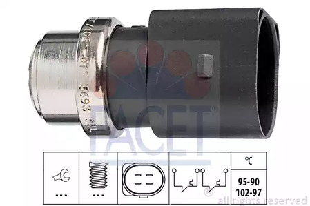 Датчик включения вентилятора FACET 7.5693