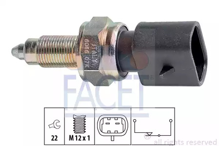 Датчик заднего хода FACET 7.6066