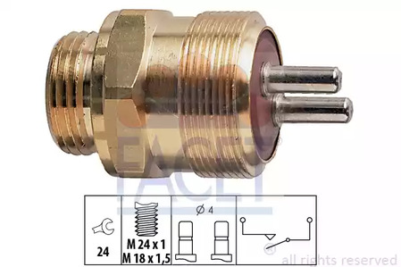 Датчик заднего хода FACET 7.6128