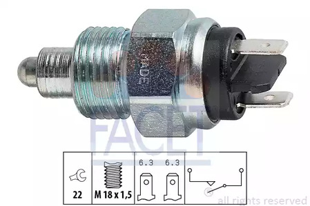Датчик заднего хода FACET 7.6133