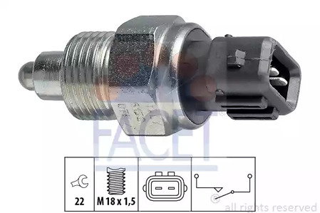 Датчик заднего хода FACET 7.6152