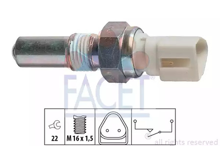 7.6212 FACET Датчик заднего хода